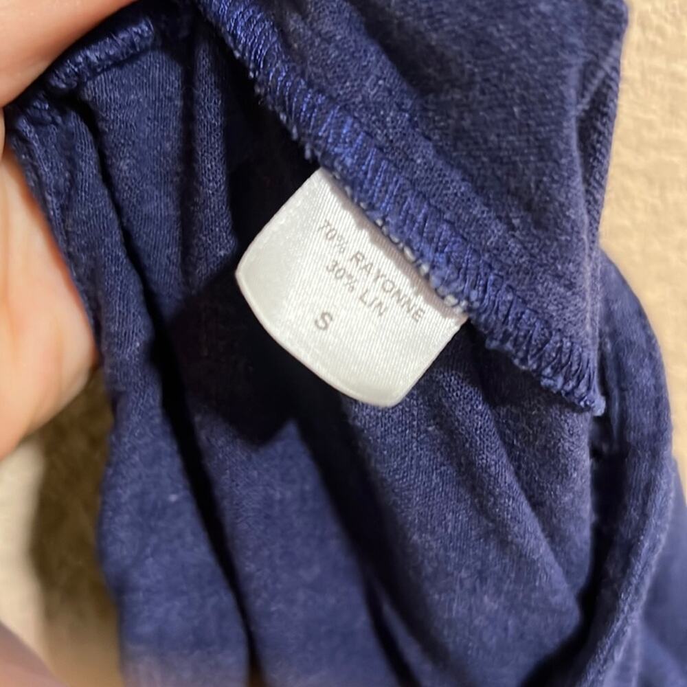Rachel Pally Blue Linen Alda Jumpsuit Size small - Picture 9 of 11